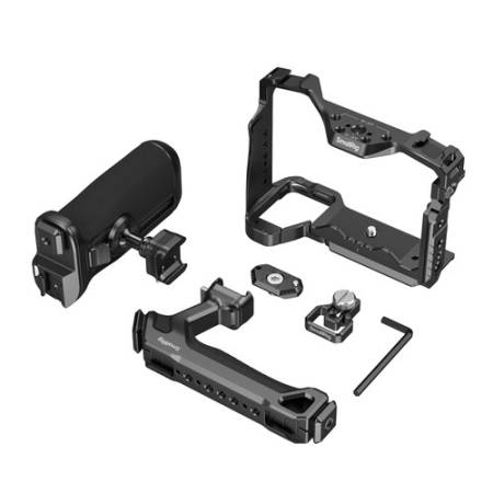 SmallRig 5599 - zaawansowany zestaw, klatka HawkLock i akcesoria do Sony Alpha 7R V/7 IV/7S III - zawartość zestawu
